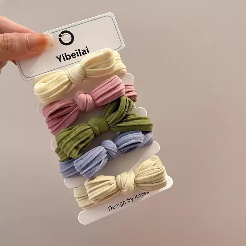5/10 шт. простые банты для волос, цветные эластичные бесследные резинки для хвоста для женщин и девочек, милые аксессуары для волос
5/10 шт. простые банты для волос, цветные эластичные бесследные резинки для хвоста для женщин и девочек, милые аксессуары для волос