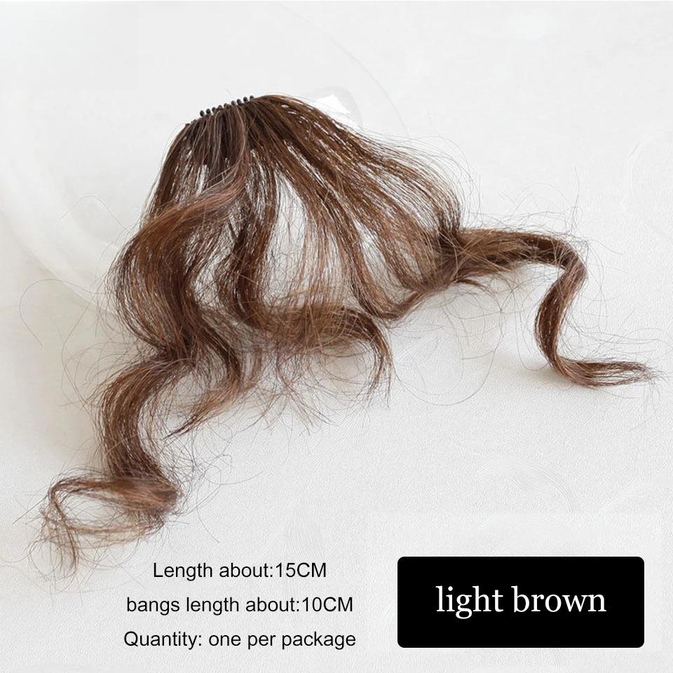 Curly Synthetic Neat Front Fringe Clip In Hair Hair Extensions Sweeping Side Blunt Bang Natural Black Brown Hairpieces
Curly Synthetic Neat Front Fringe Clip In Hair Hair Extensions Sweeping Side Blunt Bang Natural Black Brown Hairpieces