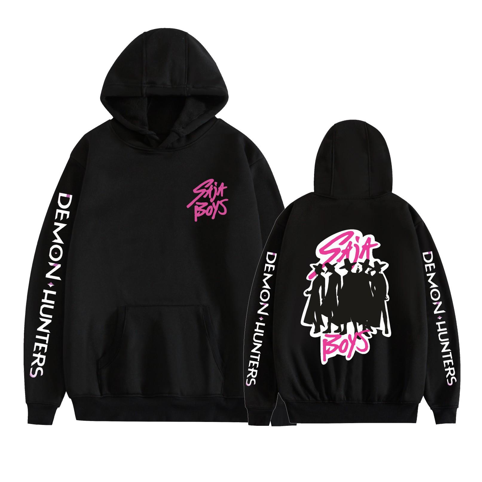 Mens Womens Hoodie KPop Demon Hunters Anime Hoodies Streetwear Harajuku Casual Printed Hooded Pullover Sweatshirts XS чёрный
Mens Womens Hoodie KPop Demon Hunters Anime Hoodies Streetwear Harajuku Casual Printed Hooded Pullover Sweatshirts XS чёрный