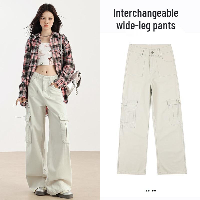 Women s 2024 High-Waisted Petite Cargo Pants – Autumn Casual Wide-Leg with Hip Coverage. M
Women s 2024 High-Waisted Petite Cargo Pants – Autumn Casual Wide-Leg with Hip Coverage. M