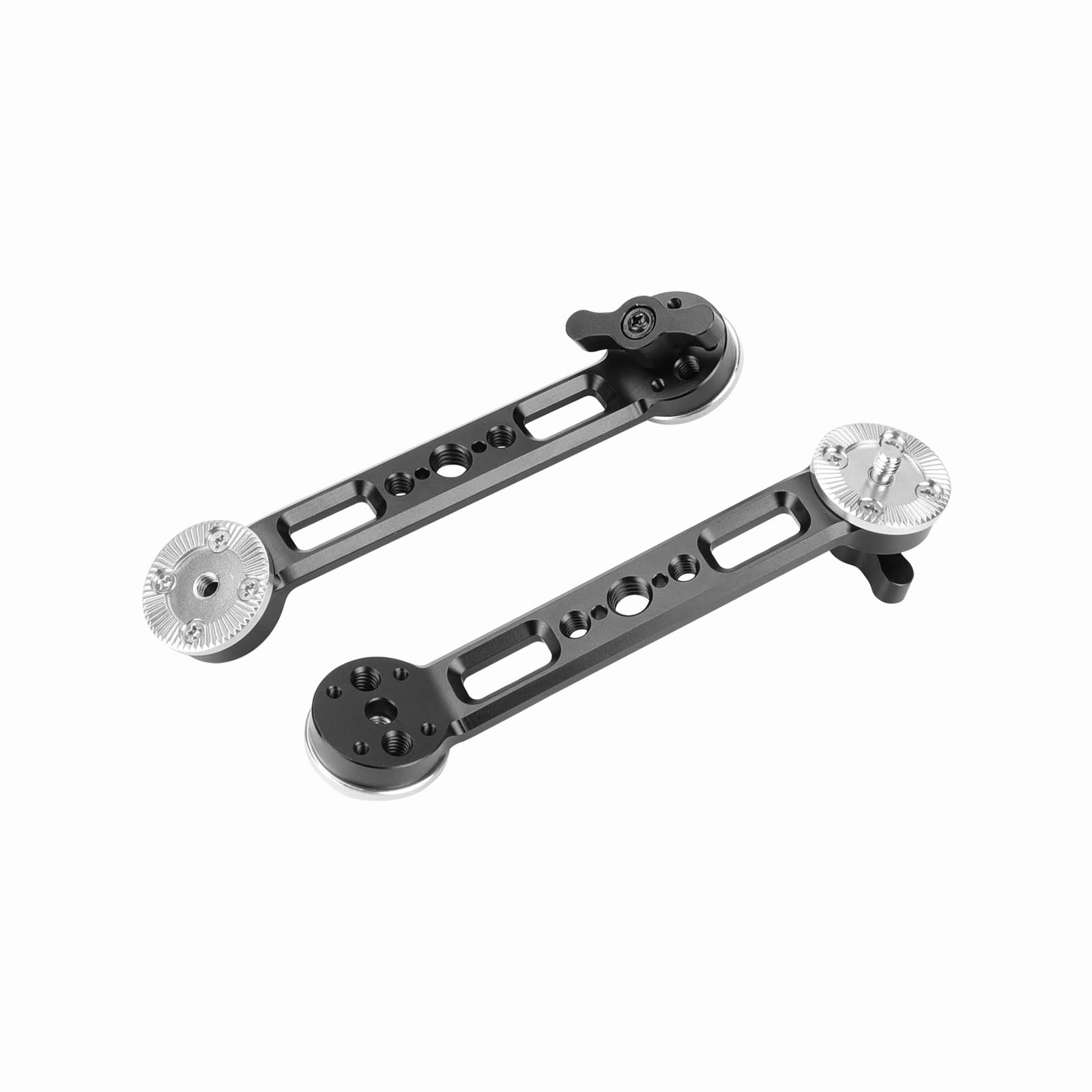 SZRIG Rosette Extension Arm with M6 Threads on Both Ends for Camera Shoulder Mount Accessories (2 Pieces)
SZRIG Rosette Extension Arm with M6 Threads on Both Ends for Camera Shoulder Mount Accessories (2 Pieces)