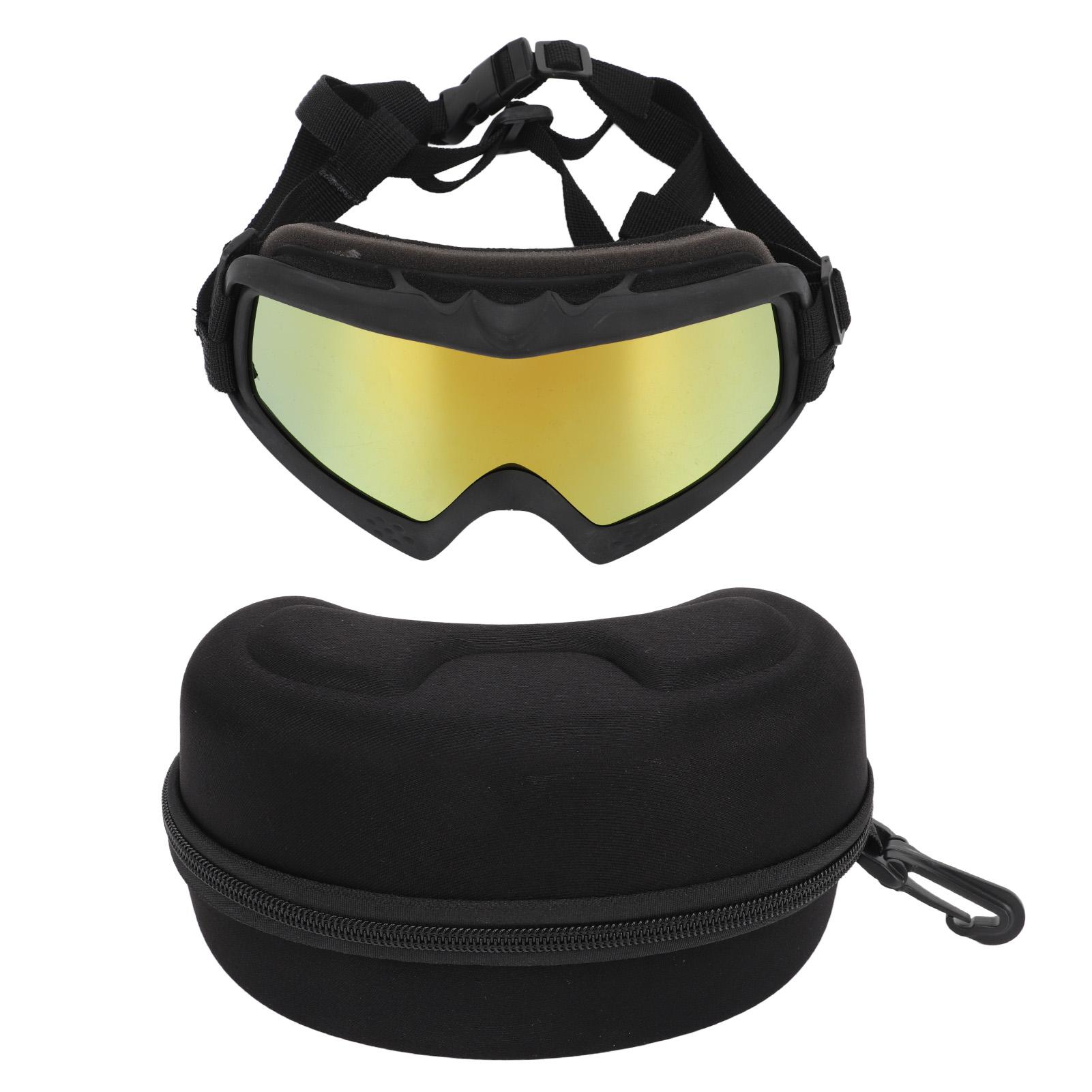 Large Dog Sunglasses UV Windproof Dustproof Eyes Dog Goggles with Strap Red Lens
Large Dog Sunglasses UV Windproof Dustproof Eyes Dog Goggles with Strap Red Lens