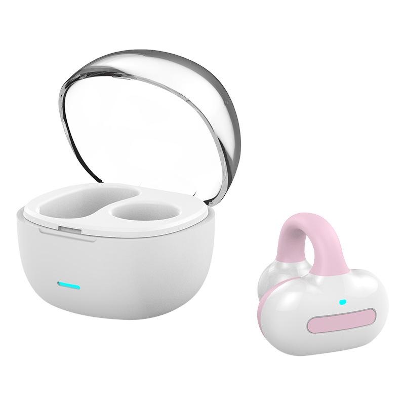 MG8 Wireless Bluetooth Earbuds: In-Ear, Ear Clip Design, External Sound, Charging Case, Single Ear; MS8 Upgrade Cross-Border Model. рожевий
MG8 Wireless Bluetooth Earbuds: In-Ear, Ear Clip Design, External Sound, Charging Case, Single Ear; MS8 Upgrade Cross-Border Model. рожевий