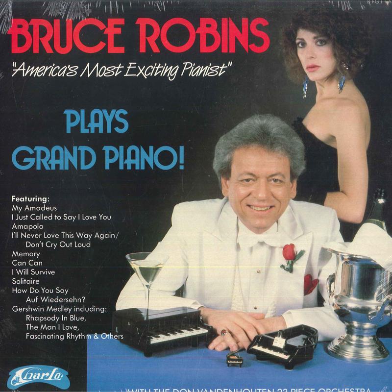 LP Record BRUCE ROBINS - Bruce Robins America s Most Exciti 1001 CharLo Records 1986 US Classical
LP Record BRUCE ROBINS - Bruce Robins America s Most Exciti 1001 CharLo Records 1986 US Classical