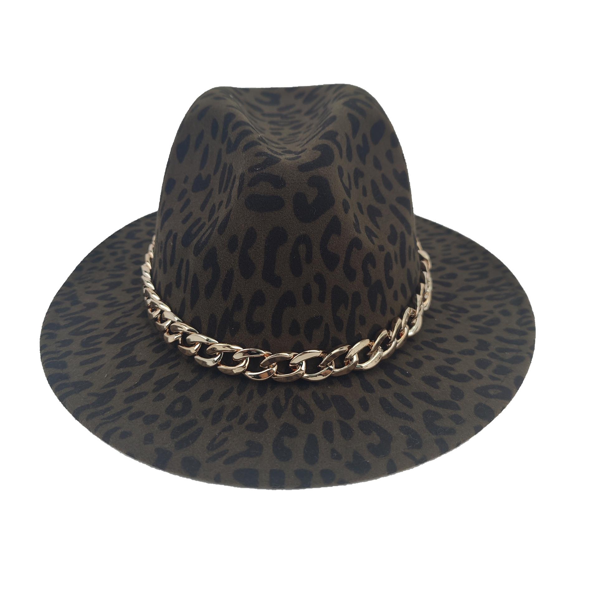 British Style Autumn And Winter Woolen European And American Leopard Print Top Hat Men S And Women S Fashion Jazz Hat Flat Edge Hat Big Eaves Hat M(56-58cm) армія зелений колір
British Style Autumn And Winter Woolen European And American Leopard Print Top Hat Men S And Women S Fashion Jazz Hat Flat Edge Hat Big Eaves Hat M(56-58cm) армія зелений колір