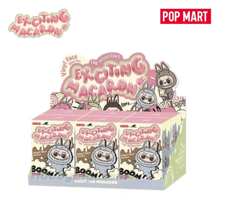 POP MART 1.0 Macaron Series Blind Box Figure – Cute Collectible Toy for Decoration & Gift(Single Box or Full Set) Blind box-One piece
POP MART 1.0 Macaron Series Blind Box Figure – Cute Collectible Toy for Decoration & Gift(Single Box or Full Set) Blind box-One piece