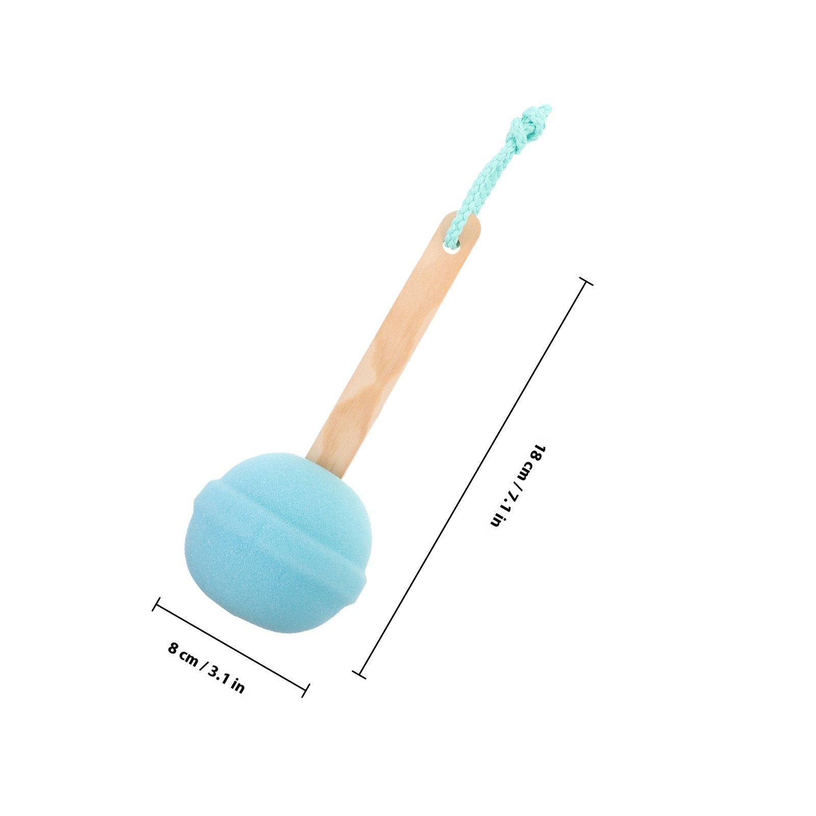 2Pcs Exfoliating Shower Sponge Lollipop Shaped Body Scrubber Natural Reusable Bath Sponge for Deep Cleaning and Dead Skin синий
2Pcs Exfoliating Shower Sponge Lollipop Shaped Body Scrubber Natural Reusable Bath Sponge for Deep Cleaning and Dead Skin синий