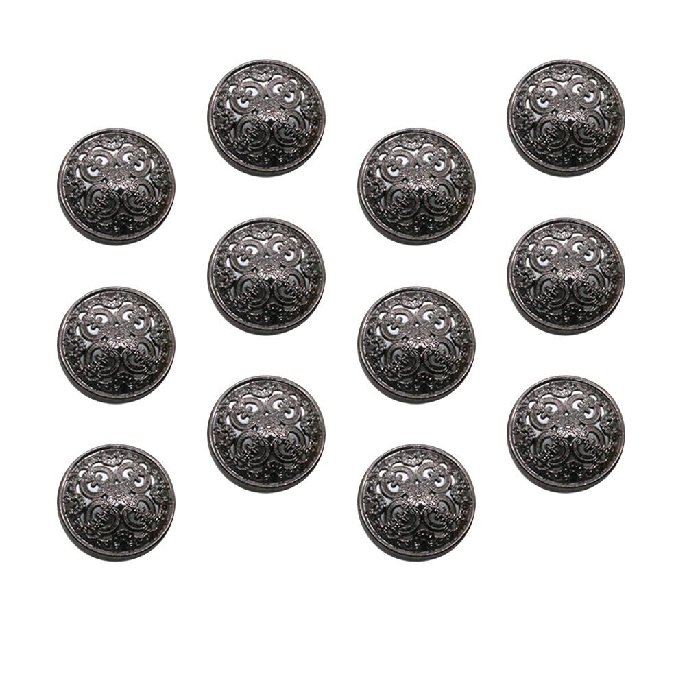 30Pcs 20Mm Premium Metal Buttons Hollow Design Heavy Duty Rust Resistant for Clothing Shoes Jackets Hats Craft DIY чорний
30Pcs 20Mm Premium Metal Buttons Hollow Design Heavy Duty Rust Resistant for Clothing Shoes Jackets Hats Craft DIY чорний