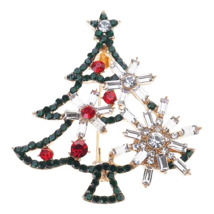 Crystal Rhinestones Christmas Tree Brooch Pin Lightweight Alloy Jewelry For Seasonal Parties And Gatherings
Crystal Rhinestones Christmas Tree Brooch Pin Lightweight Alloy Jewelry For Seasonal Parties And Gatherings