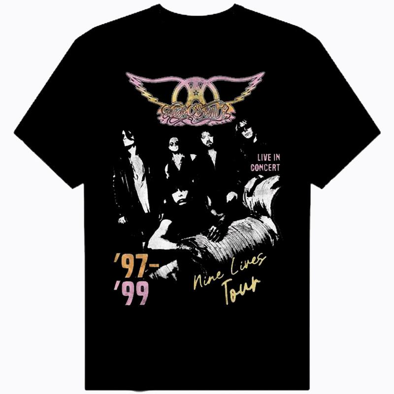 Aerosmith Nine Lives Tour Short Tee Shirt Men All Size S to 5XL AL319 Unisex T-Shirt XXXL
Aerosmith Nine Lives Tour Short Tee Shirt Men All Size S to 5XL AL319 Unisex T-Shirt XXXL