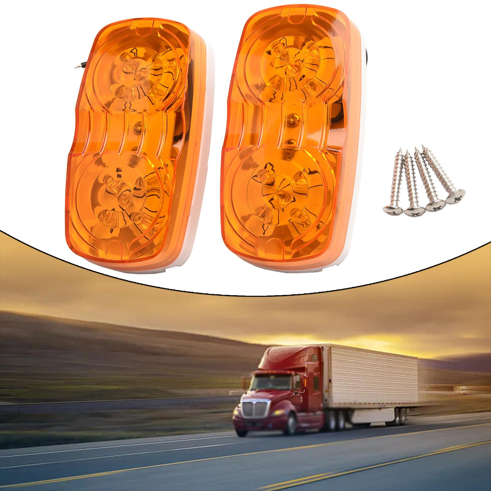 Accessories Side Marker Light ABS PC Lampshade Amber red white 110.9*59.3*37.5mm 12V 2Pcs Front Rear Side Marker Light бурштин
Accessories Side Marker Light ABS PC Lampshade Amber red white 110.9*59.3*37.5mm 12V 2Pcs Front Rear Side Marker Light бурштин