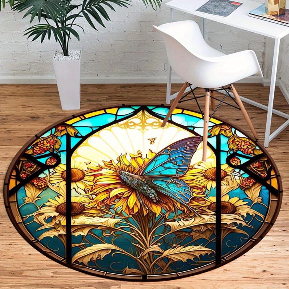 1pc Retro 2803183689 Pattern Round Floor Mat, Non-slip for Living Room Bedroom Chair Carpets Home Decor Gifts, Home Decor Room Decor Outdoor 80cm by 80cm
1pc Retro 2803183689 Pattern Round Floor Mat, Non-slip for Living Room Bedroom Chair Carpets Home Decor Gifts, Home Decor Room Decor Outdoor 80cm by 80cm