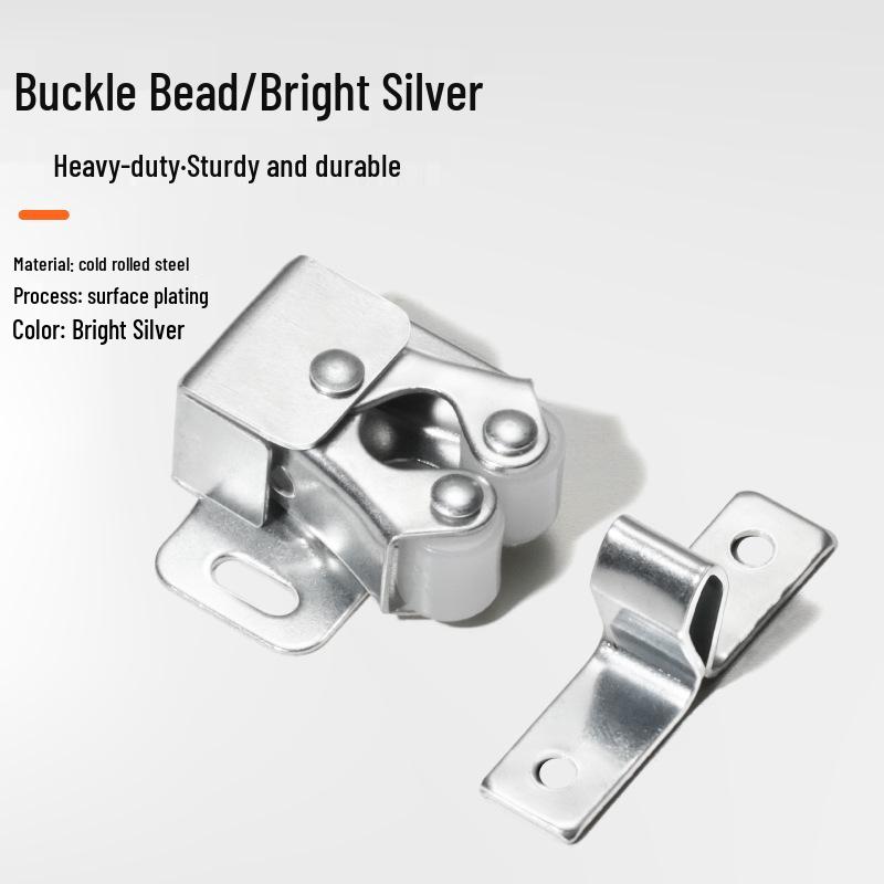 Spring-Loaded Snap-Type Cabinet Door Bumper with Double Wheel
Spring-Loaded Snap-Type Cabinet Door Bumper with Double Wheel