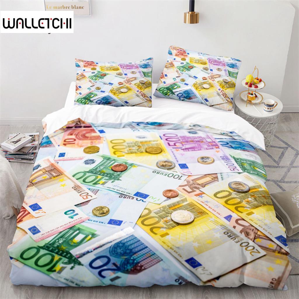 Colorful Money Bedding Set Dollar Bills of United States Duvet Cover Set 3D Print Comforter Cover With Pillowcases Bedroom Decor EU single(135x200cm)
Colorful Money Bedding Set Dollar Bills of United States Duvet Cover Set 3D Print Comforter Cover With Pillowcases Bedroom Decor EU single(135x200cm)