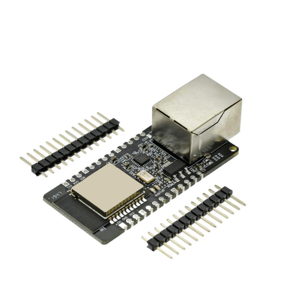 WT32-ETH01 Embedded Serial Port Networking Bluetooth-compatible Ethernet WIFI Combo Gateway MCU ESP32 Wireless Module WT32 ETH01
WT32-ETH01 Embedded Serial Port Networking Bluetooth-compatible Ethernet WIFI Combo Gateway MCU ESP32 Wireless Module WT32 ETH01