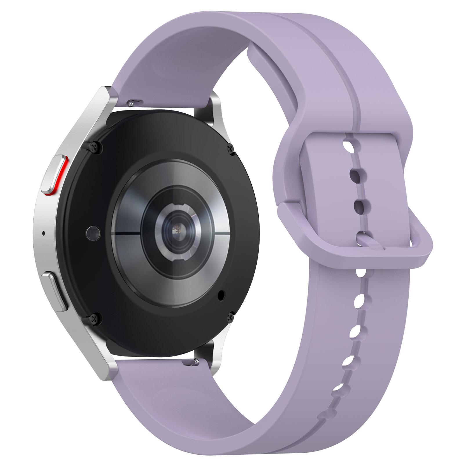 For Samsung Galaxy Watch 5/Huawei Watch GT3 42mm/Huami Amazfit GTR Mini (A2174) Universal Silicone Watch Band 20mm Watch Strap Light Purple
For Samsung Galaxy Watch 5/Huawei Watch GT3 42mm/Huami Amazfit GTR Mini (A2174) Universal Silicone Watch Band 20mm Watch Strap Light Purple
