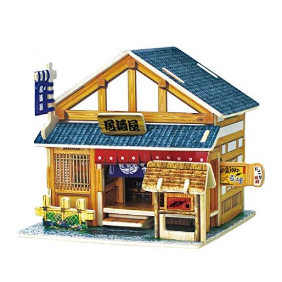 Деревянная поделка Япония Izakaya F121 Сборочный комплект 3D головоломка Сердце Арт Модель -
Деревянная поделка Япония Izakaya F121 Сборочный комплект 3D головоломка Сердце Арт Модель -