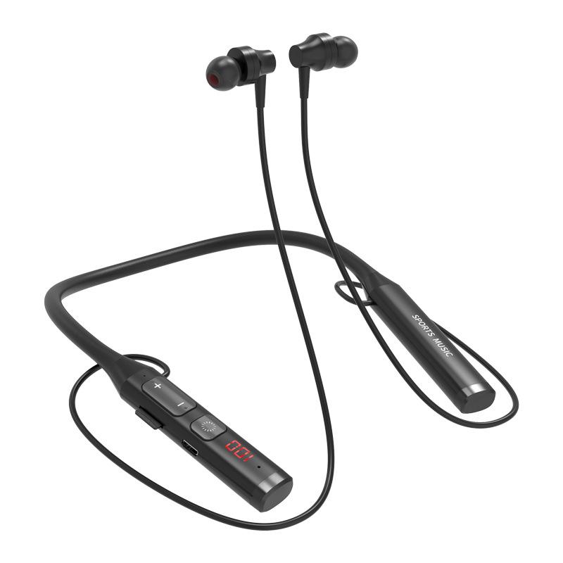 Cross-Border Sports Bluetooth Earphones V5.0, Noise-Cancelling, FM Radio, Card Slot, HiFi Sound чорний
Cross-Border Sports Bluetooth Earphones V5.0, Noise-Cancelling, FM Radio, Card Slot, HiFi Sound чорний
