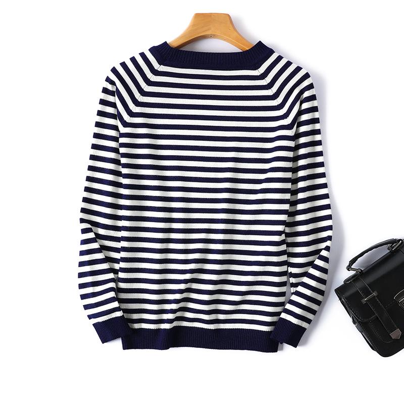 Autumn Winter Long Sleeve Striped Pullover Women Sweater Knitted Sweaters Crew Neck Tops Korean Jumper Pull Femme Female XL
Autumn Winter Long Sleeve Striped Pullover Women Sweater Knitted Sweaters Crew Neck Tops Korean Jumper Pull Femme Female XL