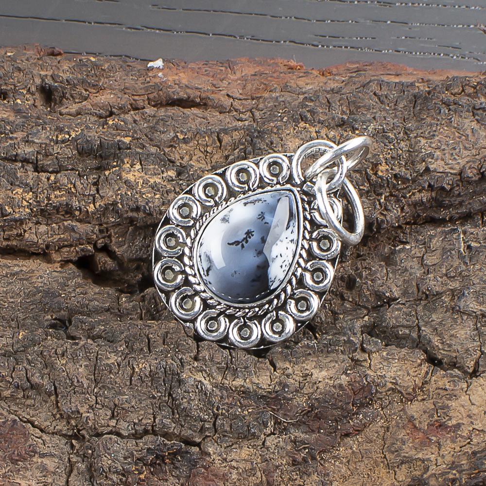 Dendrite Opal Pendant Gemstone Jewelry, 925 Solid Sterling Silver Pendant, Handmade Jewelry Bohemian Pendant, Gift For Her 1.02 Inches
Dendrite Opal Pendant Gemstone Jewelry, 925 Solid Sterling Silver Pendant, Handmade Jewelry Bohemian Pendant, Gift For Her 1.02 Inches