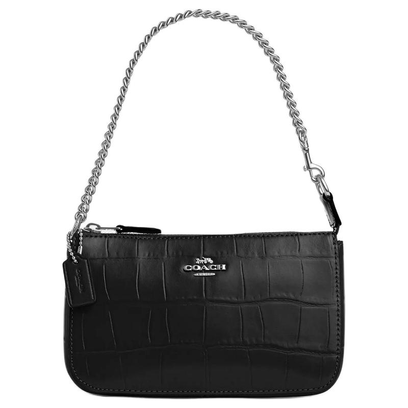 COACH Nolita 19 silver letter logo logo chain zipper closure cowhide armpit shoulder bag small size women s black чёрный
COACH Nolita 19 silver letter logo logo chain zipper closure cowhide armpit shoulder bag small size women s black чёрный