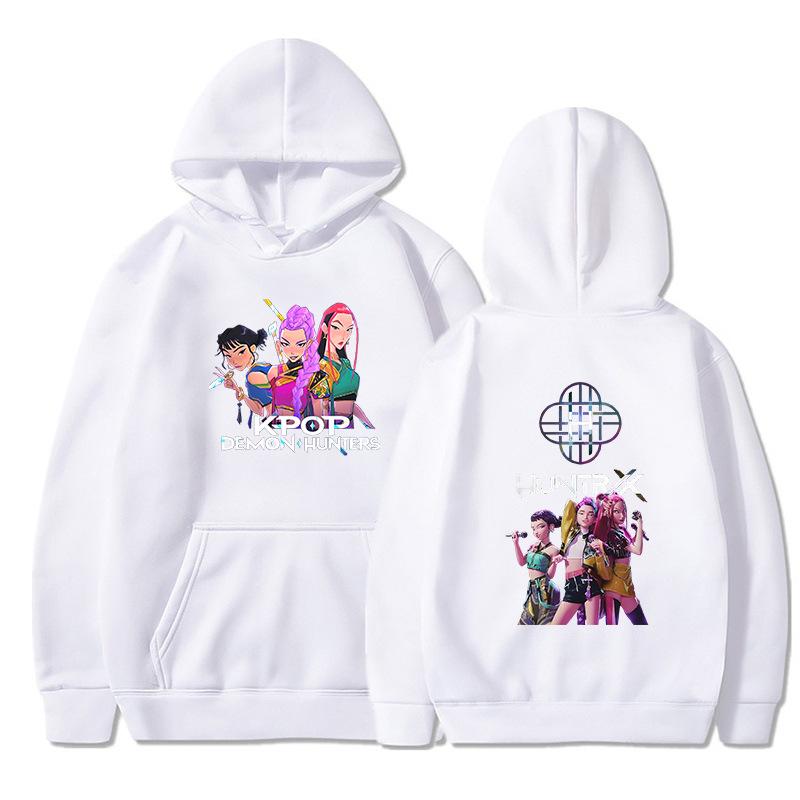 Kpop Demon Hunters Men Women Sweatshirts Casual Hooded Tops Unisex Long Sleeve Fashion Streetwear Harajuku Unisex Pullover XXS белый
Kpop Demon Hunters Men Women Sweatshirts Casual Hooded Tops Unisex Long Sleeve Fashion Streetwear Harajuku Unisex Pullover XXS белый