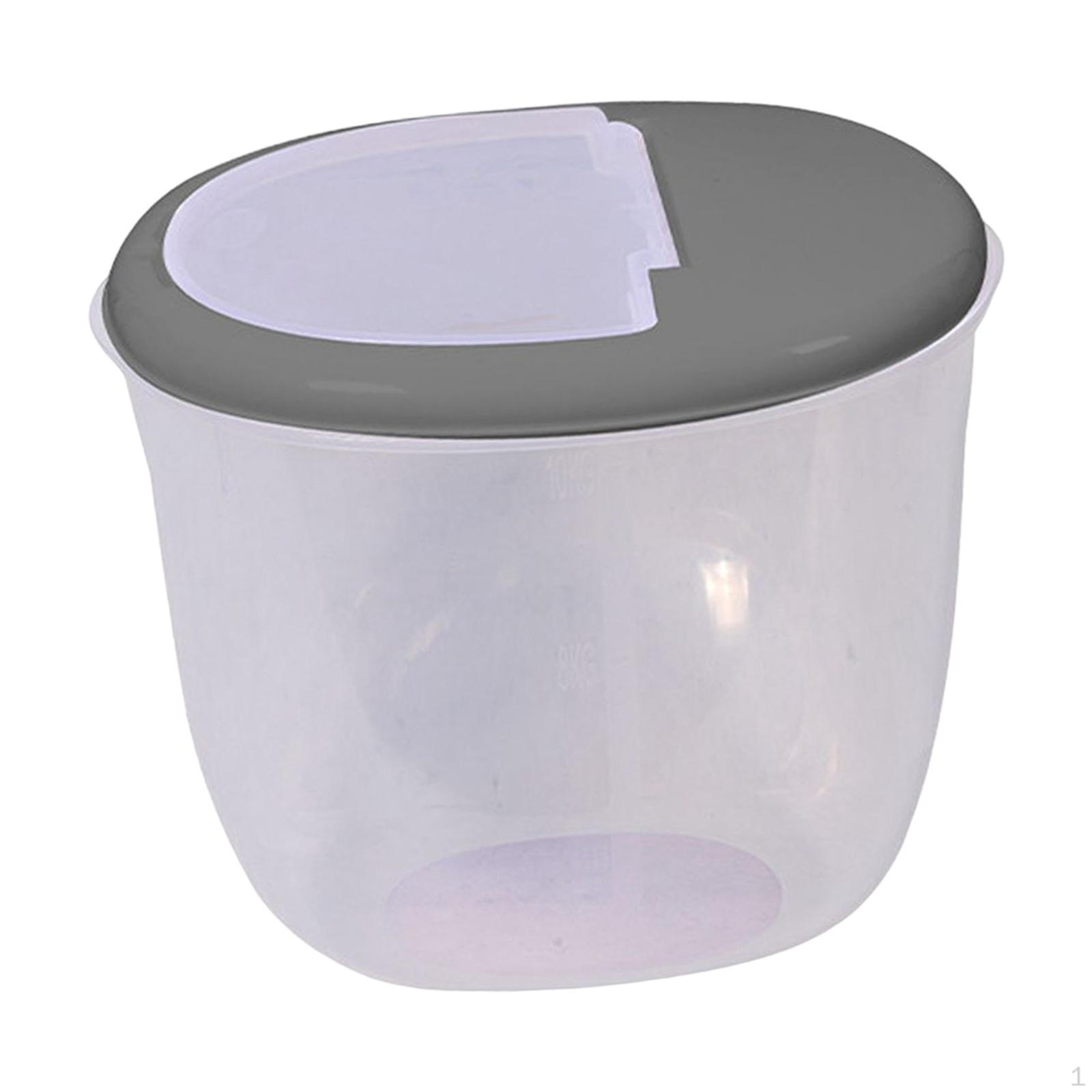 Dog Food Storage Container Large Capacity Animal Dry Dispenser for Pantry Cereal сірий колір
Dog Food Storage Container Large Capacity Animal Dry Dispenser for Pantry Cereal сірий колір
