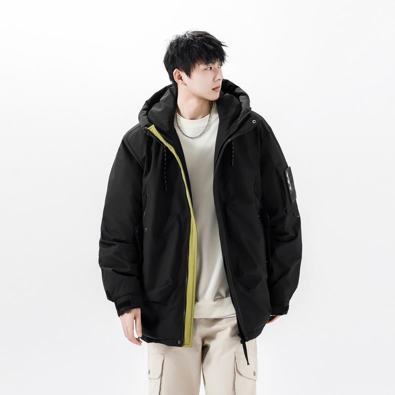 Модная зимняя новая спортивная куртка с капюшоном для мужчин, модная брендовая теплая и морозостойкая куртка 3XL
Модная зимняя новая спортивная куртка с капюшоном для мужчин, модная брендовая теплая и морозостойкая куртка 3XL