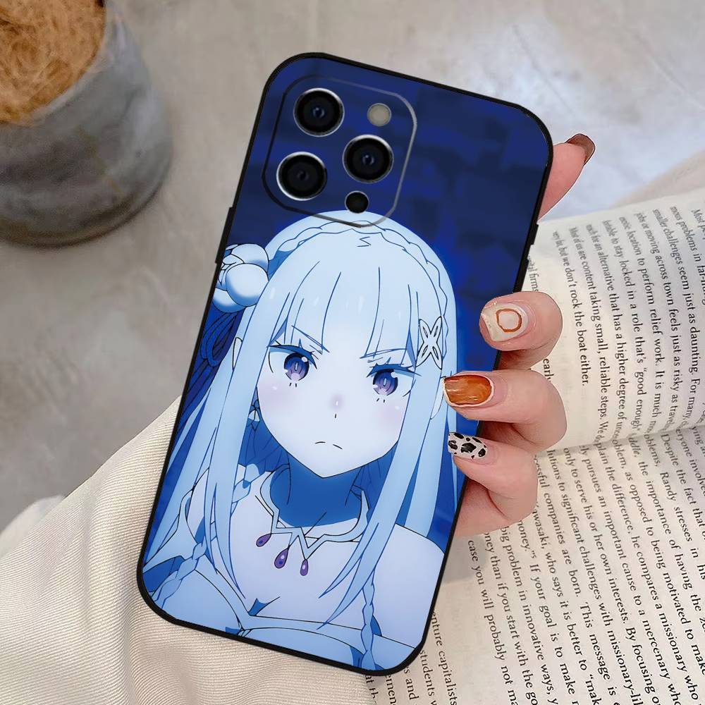 ReZero Emilia Phone Case Silicone Soft For IPhone 17 16 15 14 13 12 11 X XR Plus Pro Max Plus iPhone14Pro
ReZero Emilia Phone Case Silicone Soft For IPhone 17 16 15 14 13 12 11 X XR Plus Pro Max Plus iPhone14Pro