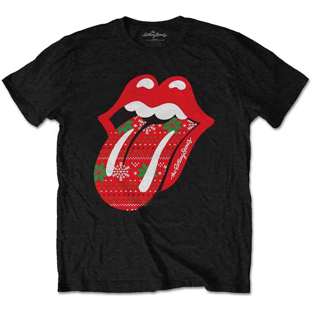 The Rolling Stones Christmas Tongue T-Shirt Black New XL
The Rolling Stones Christmas Tongue T-Shirt Black New XL