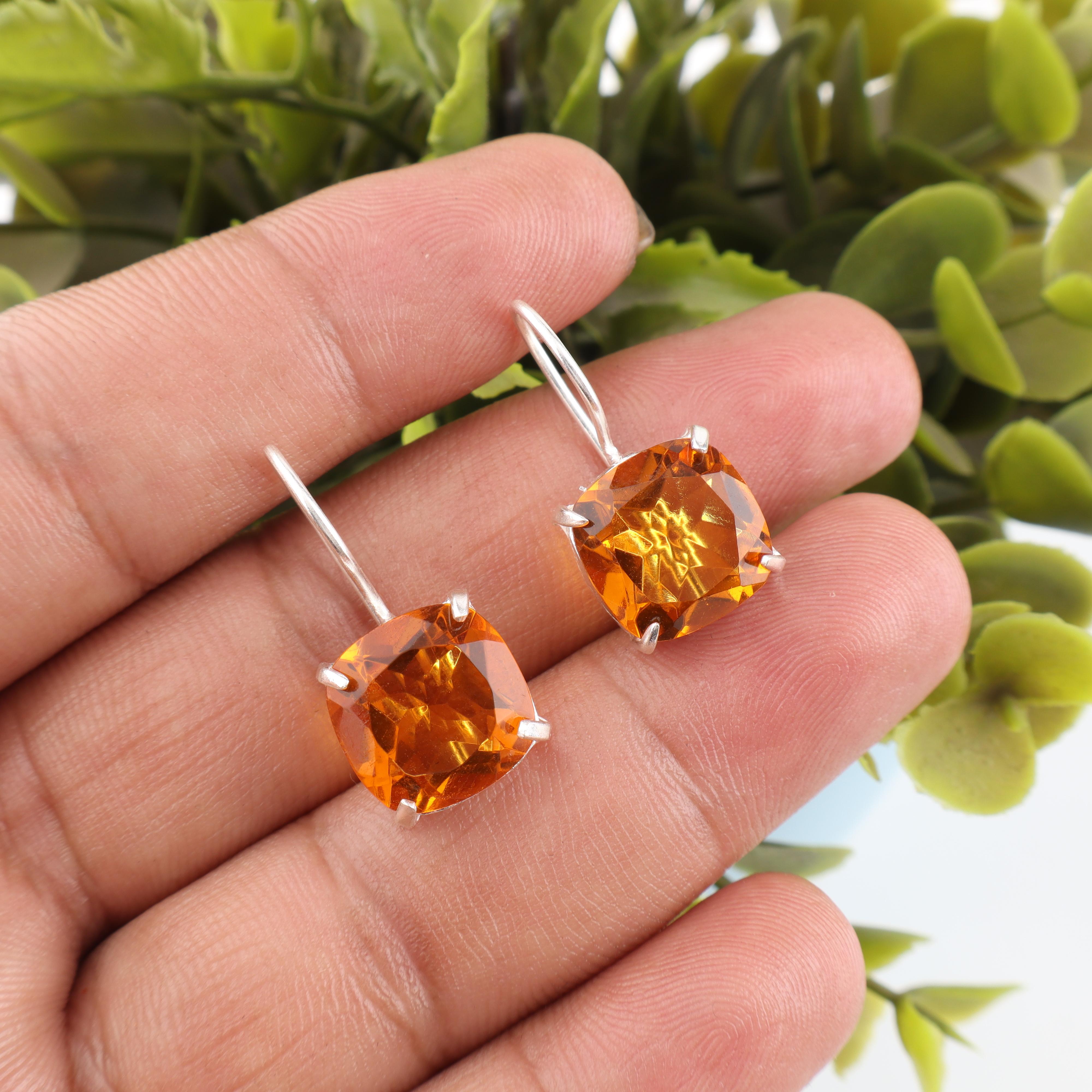 Citrine Earrings Gemstone Jewelry, 925 Solid Sterling Silver Earrings, Handmade Silver Jewelry Birthstone Earring Gift For Catholics 1 Inches жовтий
Citrine Earrings Gemstone Jewelry, 925 Solid Sterling Silver Earrings, Handmade Silver Jewelry Birthstone Earring Gift For Catholics 1 Inches жовтий