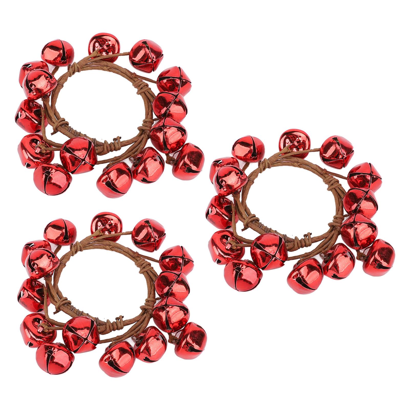 3Pcs Jingle Wreath Small Xmas Ornament Craft Iron Metal Door Home Decoration
3Pcs Jingle Wreath Small Xmas Ornament Craft Iron Metal Door Home Decoration