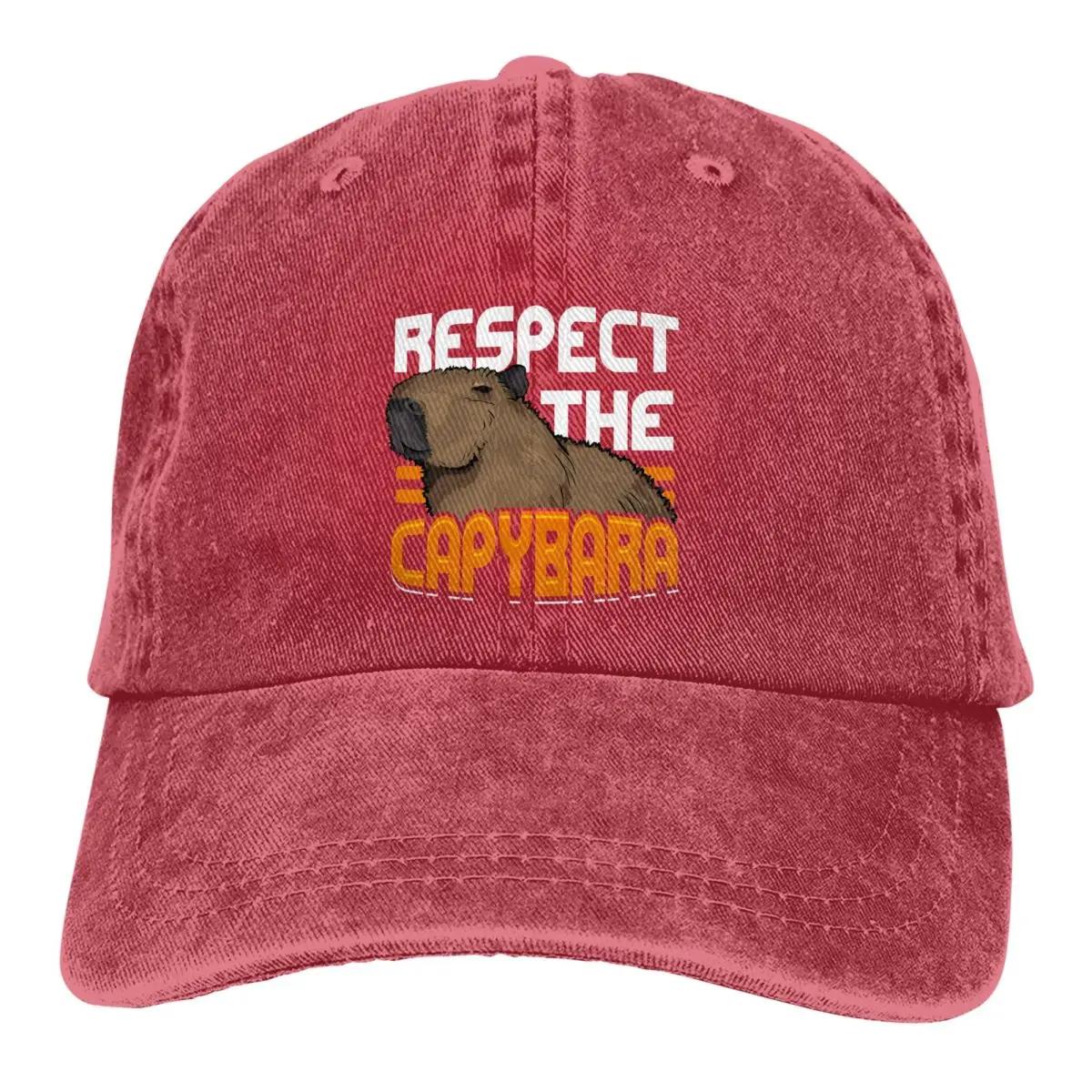 Pure Color Dad Hats Respect The Capybara Unisex s Hat Sun Visor Baseball Caps Capybara Animal Peaked Cap Adjustable& 8Y
Pure Color Dad Hats Respect The Capybara Unisex s Hat Sun Visor Baseball Caps Capybara Animal Peaked Cap Adjustable& 8Y