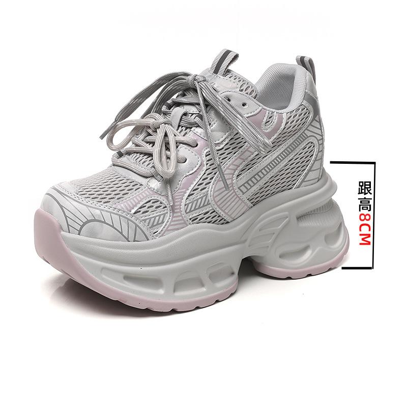 Round head shoes women s spring new heightening casual shoes, thin and lightweight sports shoes, high value single shoes tide 40 фіолетовий
Round head shoes women s spring new heightening casual shoes, thin and lightweight sports shoes, high value single shoes tide 40 фіолетовий