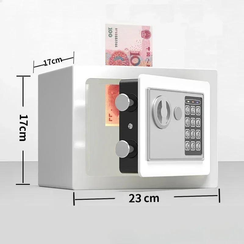 Home Protection Multi Functional Mini Password Box Portable Safe Coin Storage Tank Safety Box білий
Home Protection Multi Functional Mini Password Box Portable Safe Coin Storage Tank Safety Box білий