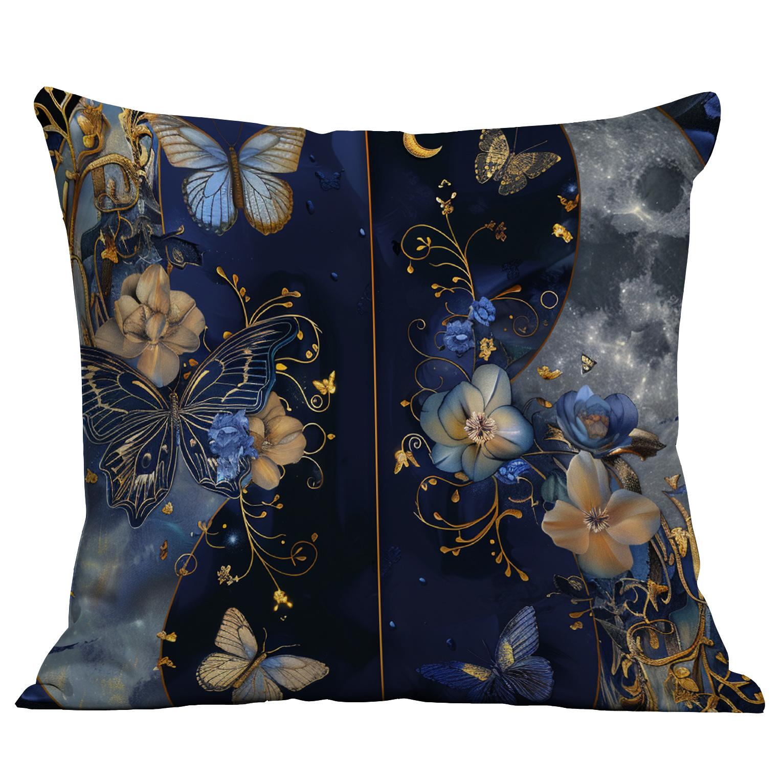 New Imitation 3D Butterfly Printed Pillow Cover Retro Home Sofa Cushion Pillow Cover Ornament Premium Durable Quality 45 * 45Cm
New Imitation 3D Butterfly Printed Pillow Cover Retro Home Sofa Cushion Pillow Cover Ornament Premium Durable Quality 45 * 45Cm