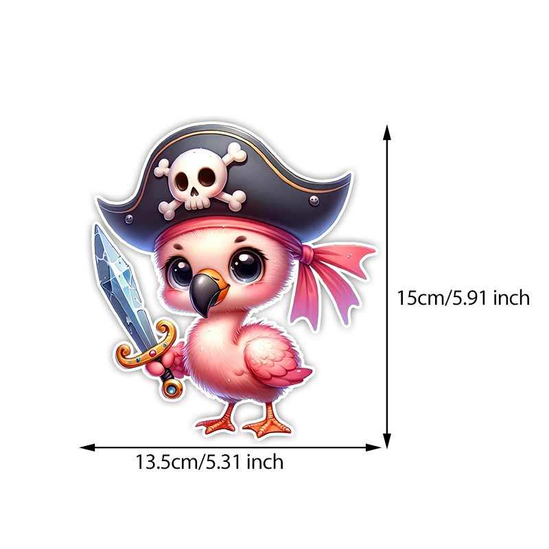 Car Sticker Cute Animal Pirates Sticker Waterproof Vinyl Decal on Bumper Rear Window Laptop Self-adhesive Decal For Car Accessories TM265 A-15cm Longest Side
Car Sticker Cute Animal Pirates Sticker Waterproof Vinyl Decal on Bumper Rear Window Laptop Self-adhesive Decal For Car Accessories TM265 A-15cm Longest Side