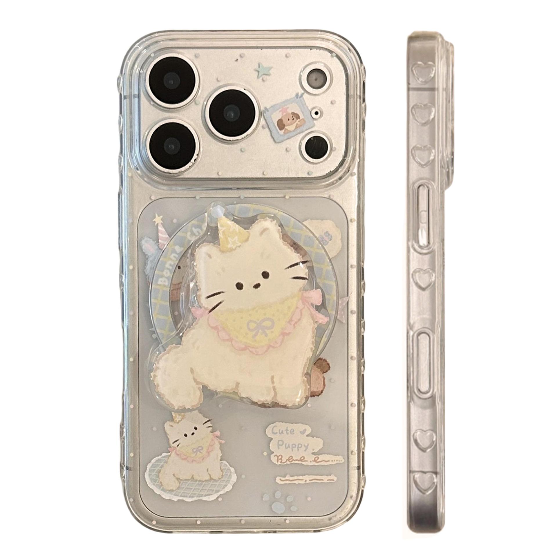 Cute Kitten Magnetic Phone Case for iPhone 16, iPhone 17, and iPhone 17 Pro Max iPhone 17 Pro Max
Cute Kitten Magnetic Phone Case for iPhone 16, iPhone 17, and iPhone 17 Pro Max iPhone 17 Pro Max