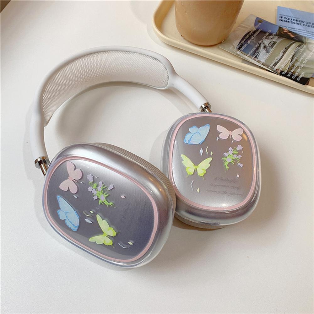 1Pair Protective Case for AirPods Max 2024 (USB-C)/Max Headphone Drop-Resistance TPU Sleeve Black Butterfly
1Pair Protective Case for AirPods Max 2024 (USB-C)/Max Headphone Drop-Resistance TPU Sleeve Black Butterfly