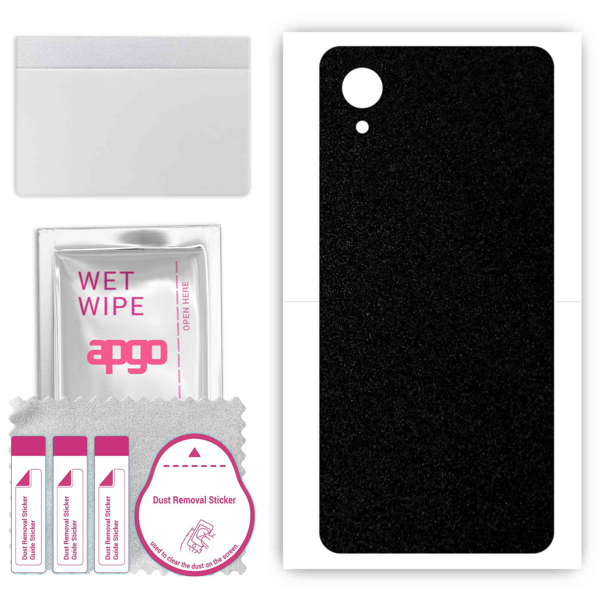 apgo Protective Skin Sticker for the back compatible with Samsung Galaxy A22 SC-56B, Wrap Film, Foil, Vinyl - Pattern Matte Black
apgo Protective Skin Sticker for the back compatible with Samsung Galaxy A22 SC-56B, Wrap Film, Foil, Vinyl - Pattern Matte Black