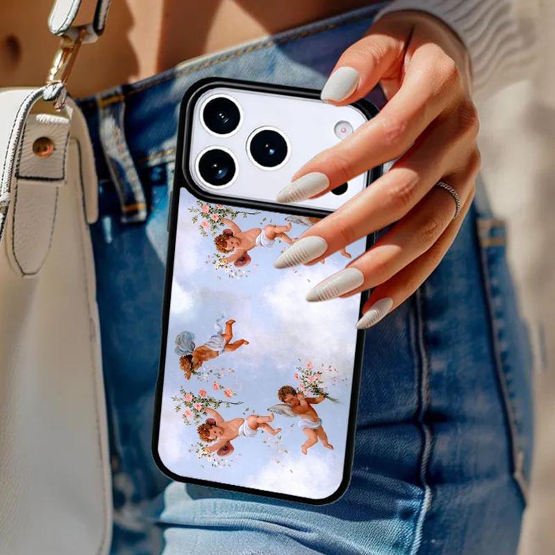 Renaissance Angels Phone Case For iPhone 17 Air 14 15 13 12 Max Cover For Apple 16e 11 Pro Max Plus Coque iPhone 14pro max
Renaissance Angels Phone Case For iPhone 17 Air 14 15 13 12 Max Cover For Apple 16e 11 Pro Max Plus Coque iPhone 14pro max
