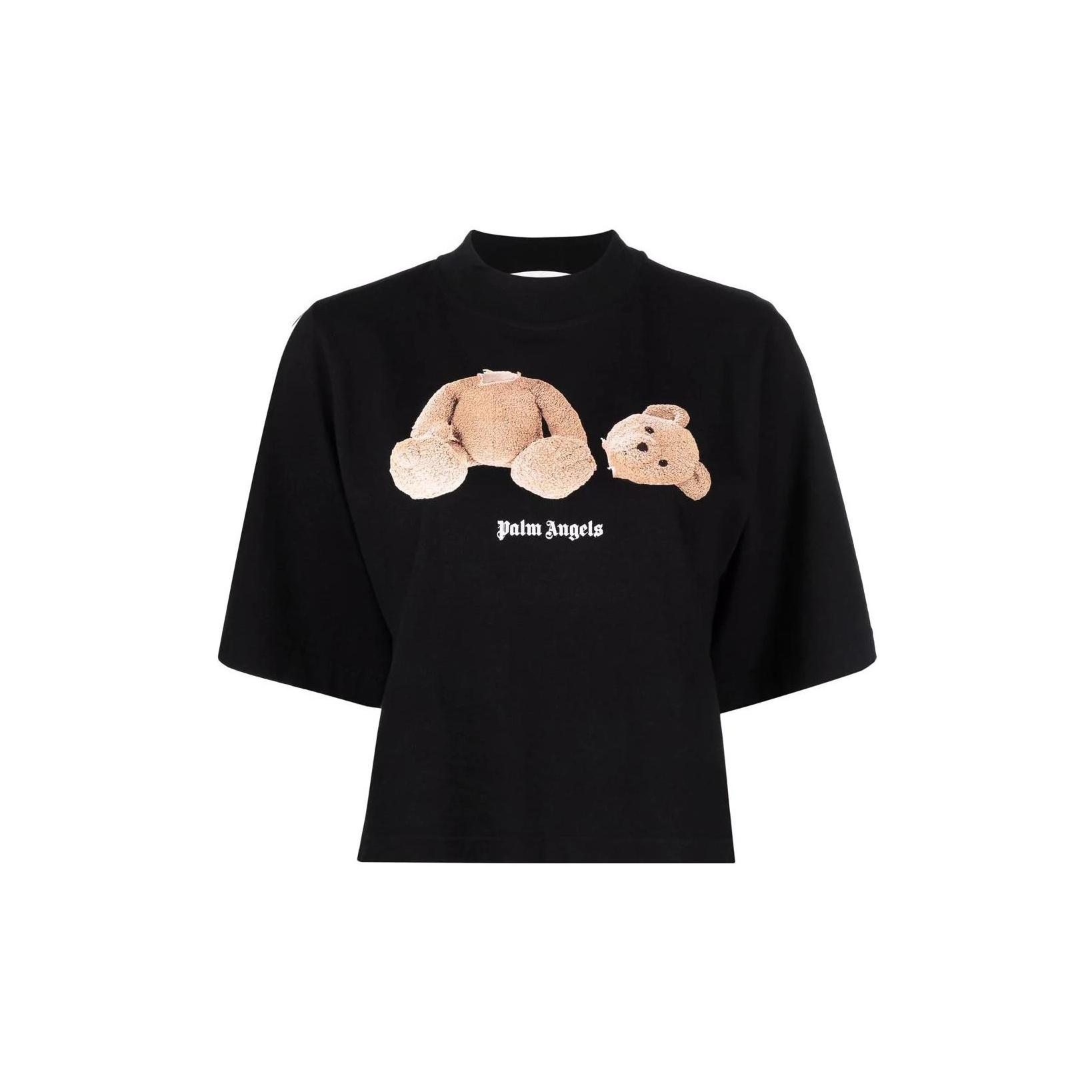 Укороченная футболка Palm Angels Bear, женские топы черного/коричневого цвета PWAA020C99JER0111060 XS
Укороченная футболка Palm Angels Bear, женские топы черного/коричневого цвета PWAA020C99JER0111060 XS