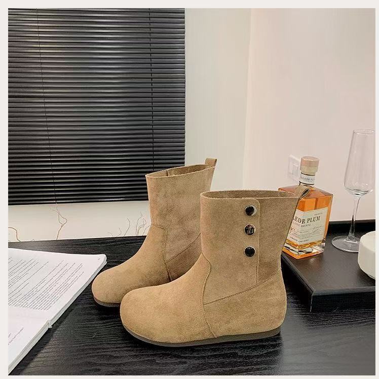 New Maillard retro short boots with increased inner height, winter new Martin boots temperament soft-soled boots 35【strength factory-take on export trade】 хаки
New Maillard retro short boots with increased inner height, winter new Martin boots temperament soft-soled boots 35【strength factory-take on export trade】 хаки