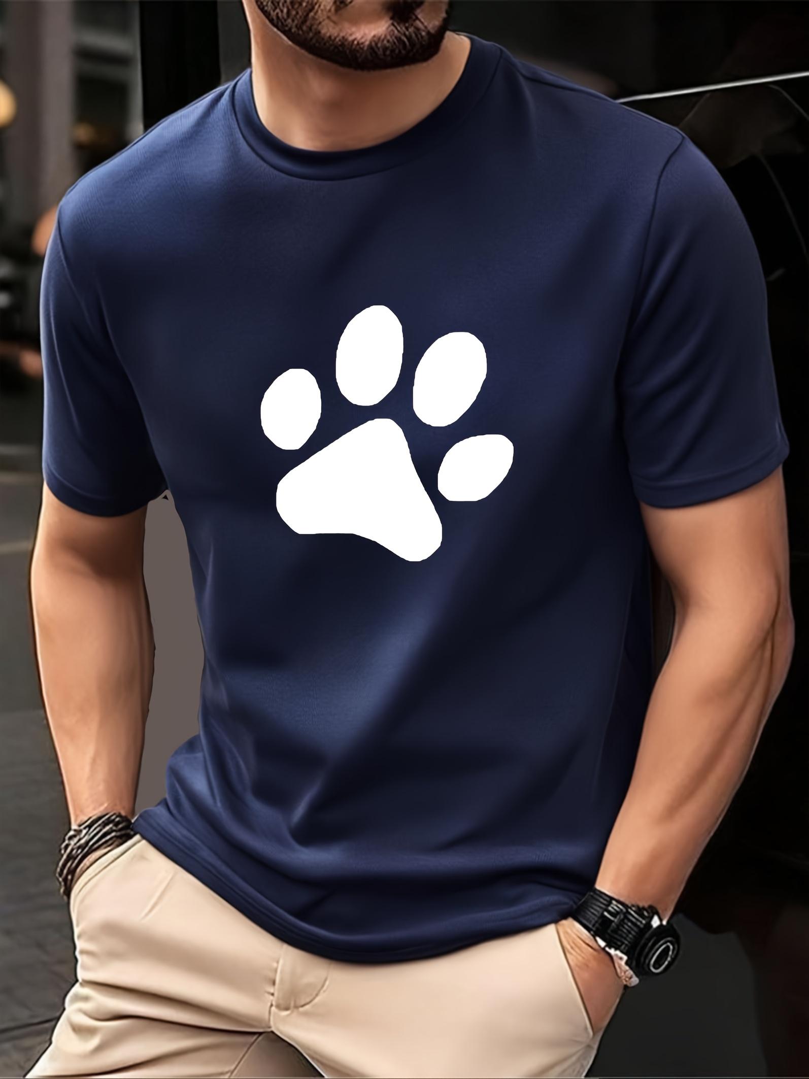 2025 Summer Breathable Mesh Athletic T-shirt with Paw Print Design - Moisture-Wicking Workout Tee for Gym S
2025 Summer Breathable Mesh Athletic T-shirt with Paw Print Design - Moisture-Wicking Workout Tee for Gym S