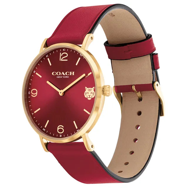 Coach Perry Red Dial Red Leather Strap Watch for Women - 14503867
Coach Perry Red Dial Red Leather Strap Watch for Women - 14503867