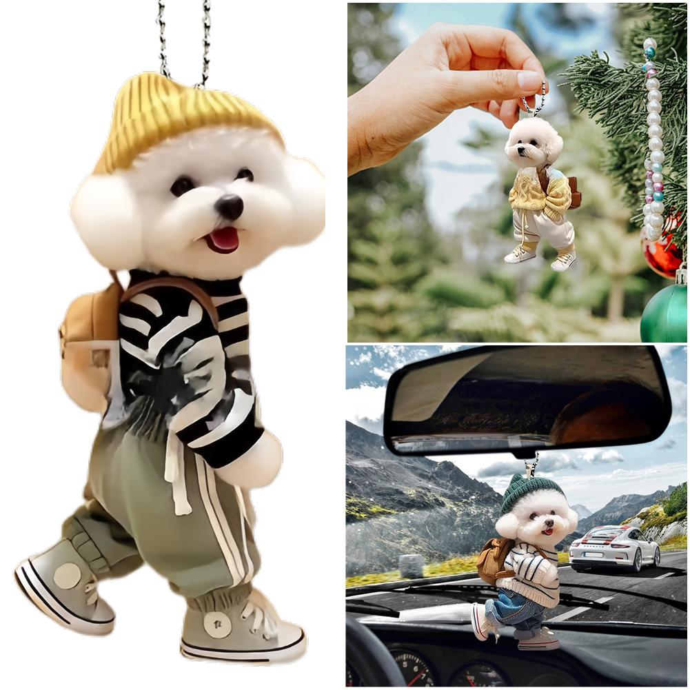 Acrylic Dog Shaped Pendant Realistic Auto Rearview Mirror Ornament Backpack Rearview Mirrors Pendant Car Decoration Accessories
Acrylic Dog Shaped Pendant Realistic Auto Rearview Mirror Ornament Backpack Rearview Mirrors Pendant Car Decoration Accessories