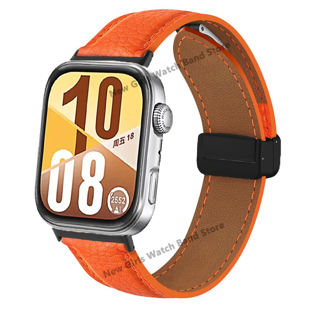 Leather Band for Huawe Watch Fit 4 Pro Bracelet Correa Magnetic Buckle Wristband for Huawe Fit4 Fit3 Accessories Replaced Strap for Huawei Fit 4
Leather Band for Huawe Watch Fit 4 Pro Bracelet Correa Magnetic Buckle Wristband for Huawe Fit4 Fit3 Accessories Replaced Strap for Huawei Fit 4