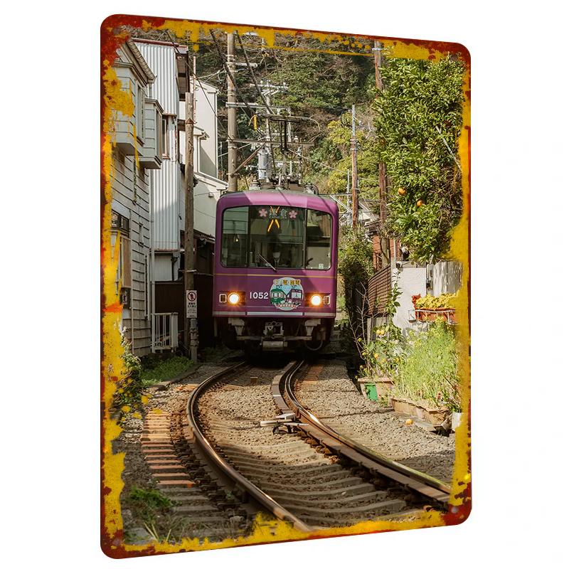 Japanese Retro Tram Metal Wall Art Creative Home DecorExclusive Craft Gift 20x30cm(7.8x11.8inch)
Japanese Retro Tram Metal Wall Art Creative Home DecorExclusive Craft Gift 20x30cm(7.8x11.8inch)