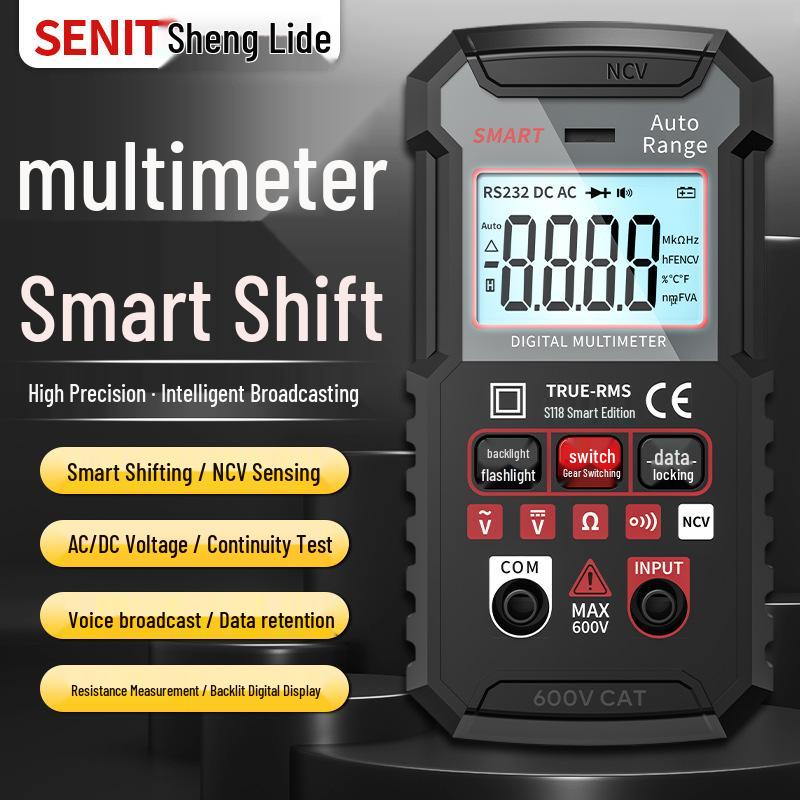 Fully Automatic High-Precision Foolproof Electrician s Universal Meter with Voice Broadcast
Fully Automatic High-Precision Foolproof Electrician s Universal Meter with Voice Broadcast