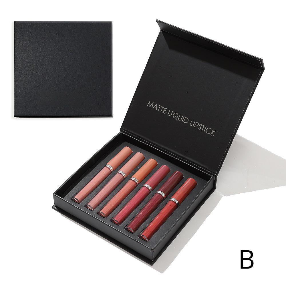 6-Color Waterproof Matte Liquid Lipstick - Neutral, Non-Stick, No Logo 2.5ML*6
6-Color Waterproof Matte Liquid Lipstick - Neutral, Non-Stick, No Logo 2.5ML*6